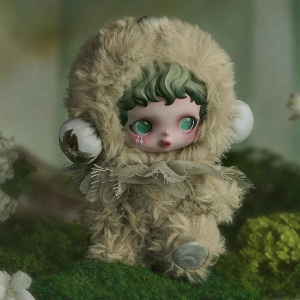 ✨100% Authentic New Pop Mart Pond🖤eSKULLPANDA L’impressionnisme Plush Doll🖤